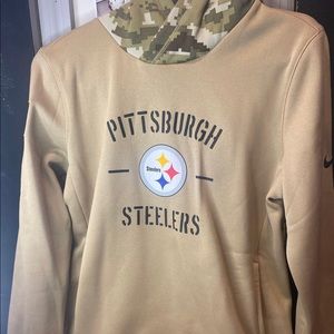 Nike Pittsburgh Steelers Army Green Hoodie